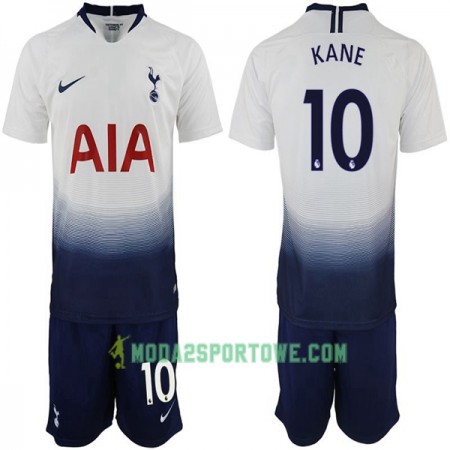 Koszulka Tottenham Hotspur Kane 10 Dziecięcy Domowe Stroje Piłkarskie 2018-2019 Krótki Rękaw